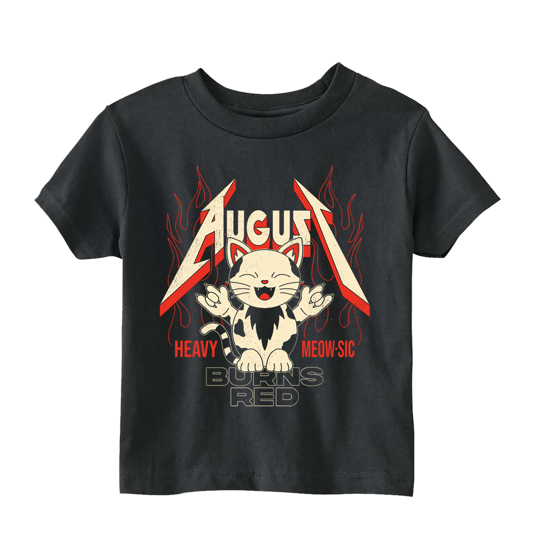Heavy Meow-sic Kids T-Shirt
