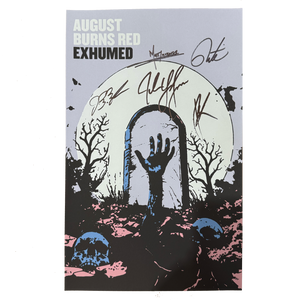 Signed Exhumed Screen Printed Poster