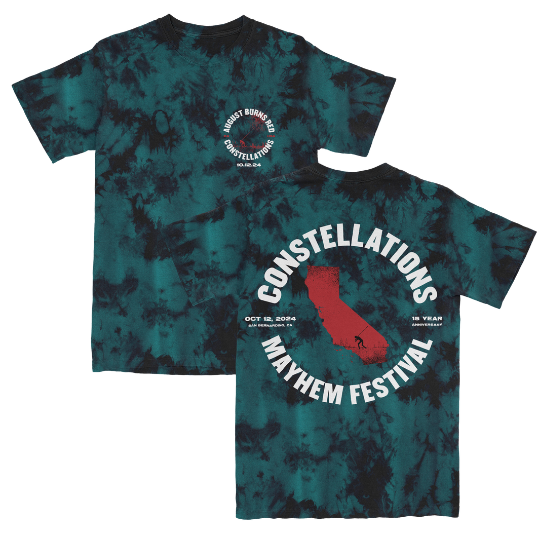 Constellations Mayhem Fest Tie Dye T-Shirt