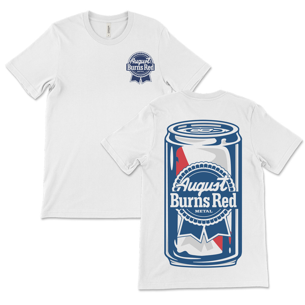 ABR Beer Can White T-Shirt