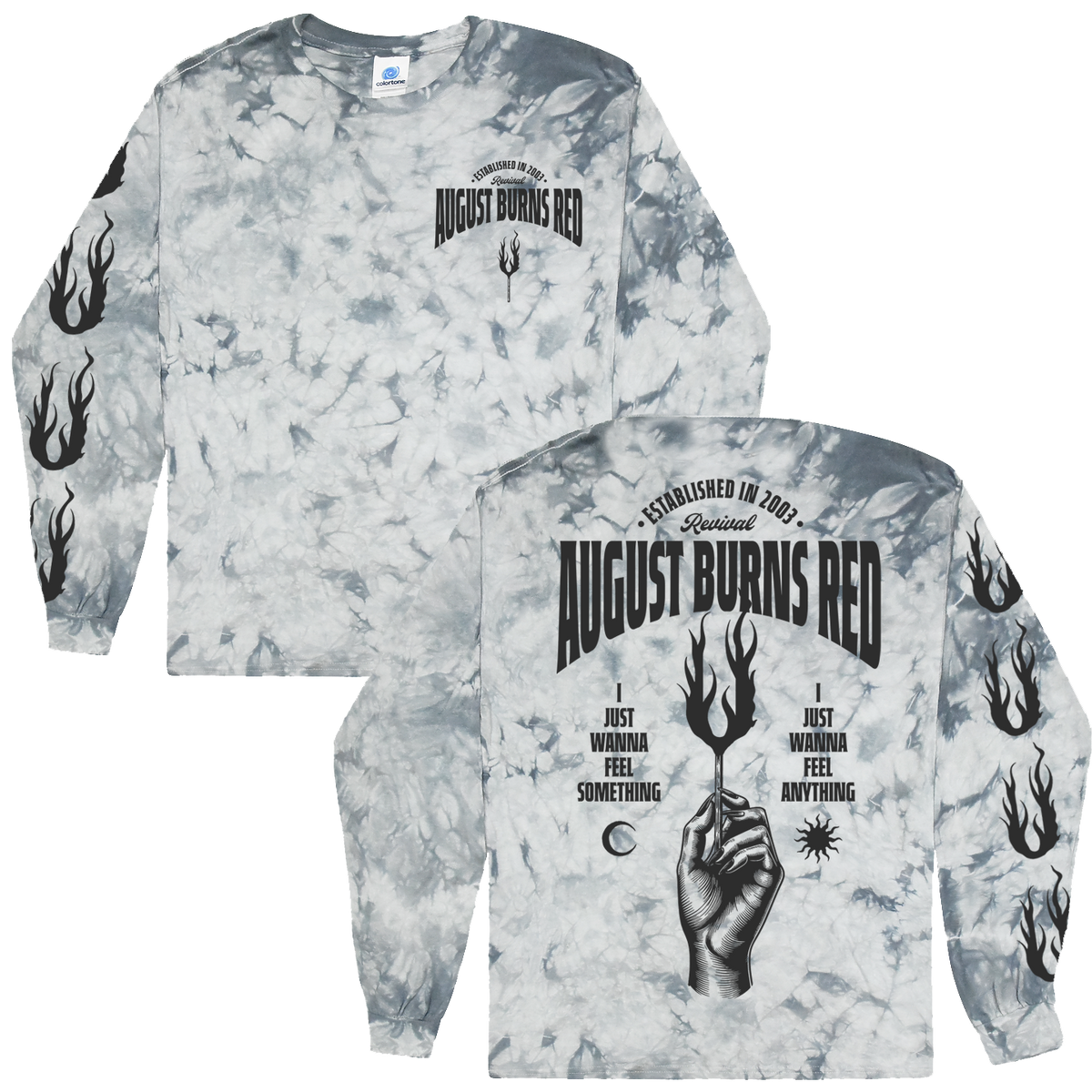 Revival Tie Dye Long Sleeve T-Shirt – August Burns Red Official Store