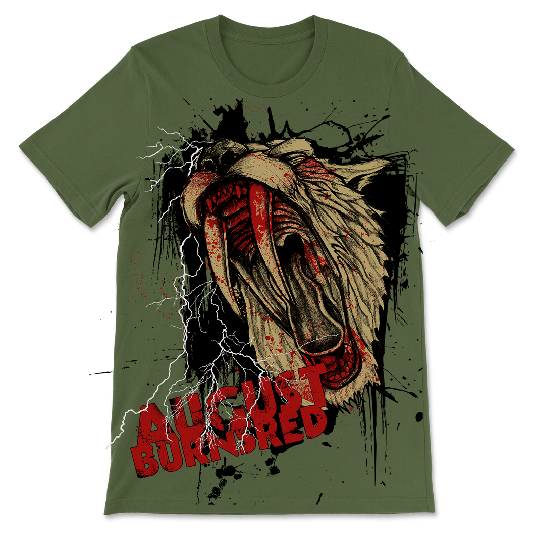 Throwback Sabretooth Tiger T-Shirt