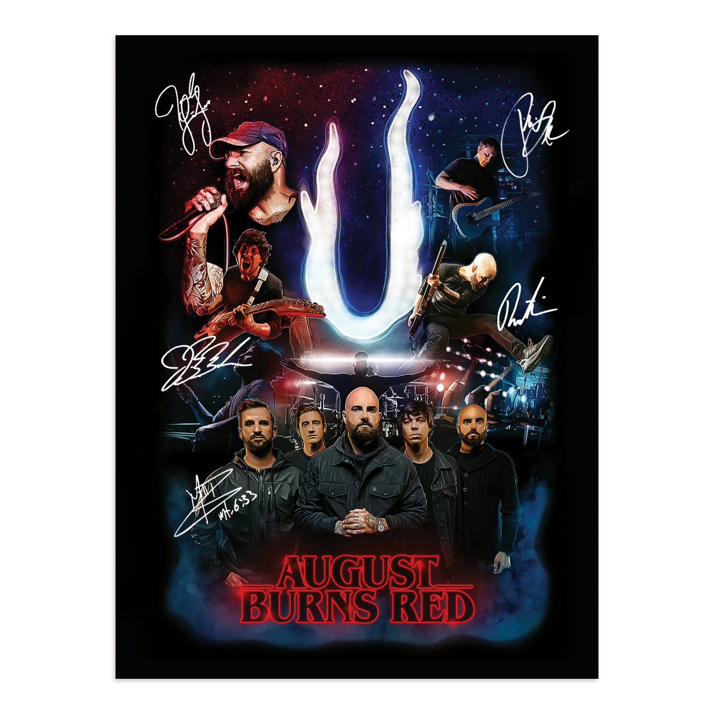 ABR Things Signed Screen Print Poster - LIMITED – August Burns Red