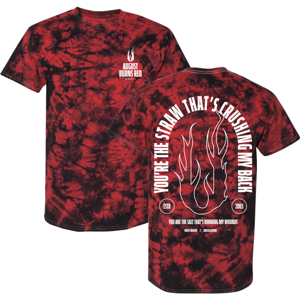 White Washed Tie Dye T-Shirt – August Burns Red Official Store