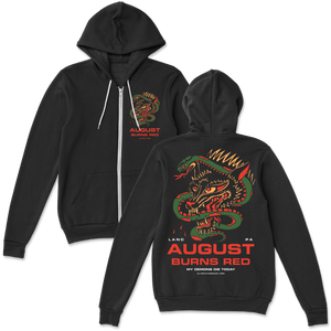 Snake Dragon Zip Up Hoodie