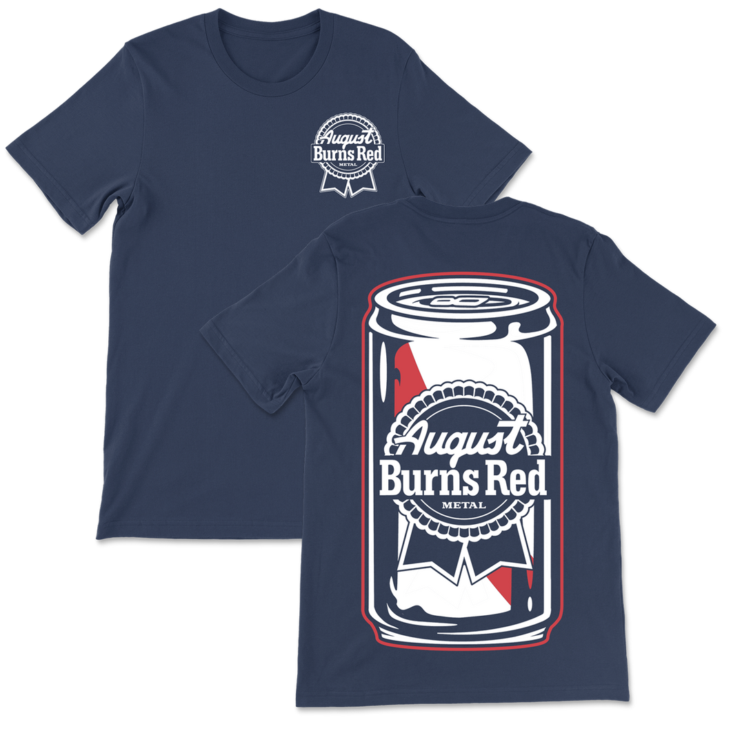 ABR Beer Can Blue T-Shirt